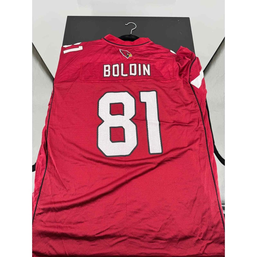 Reebok NFL Arizona Cardinals Anquan Boldin 81 Jersey Red Mens XXL